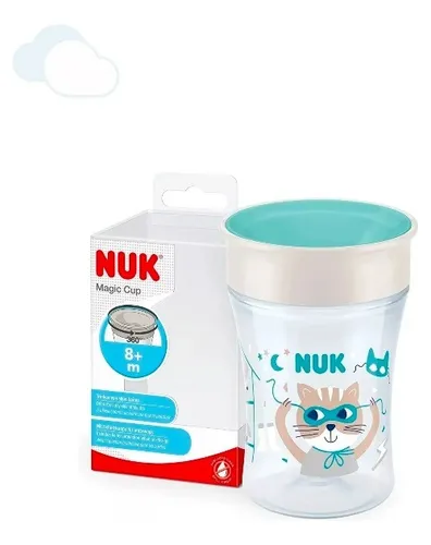 NUK VASO MAGIC CUP 360° 8M X230ML – Pañalera Belyan